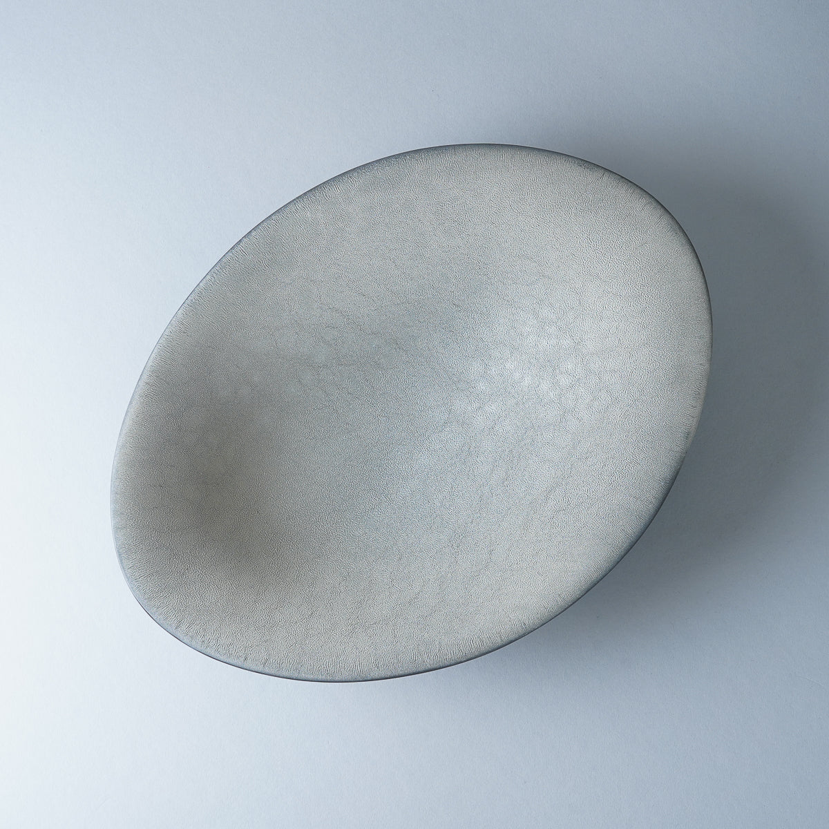 有田焼 シャンパンゴールド オーバルプレート 28.5cm Riso Studio1156