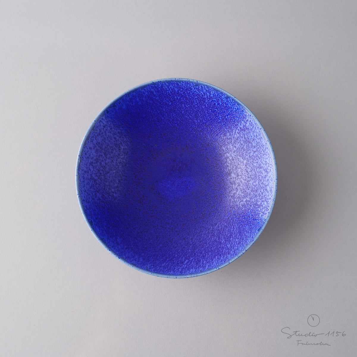 有田焼 轆轤挽 五寸丸皿 14.5cm Shinemon Studio1156