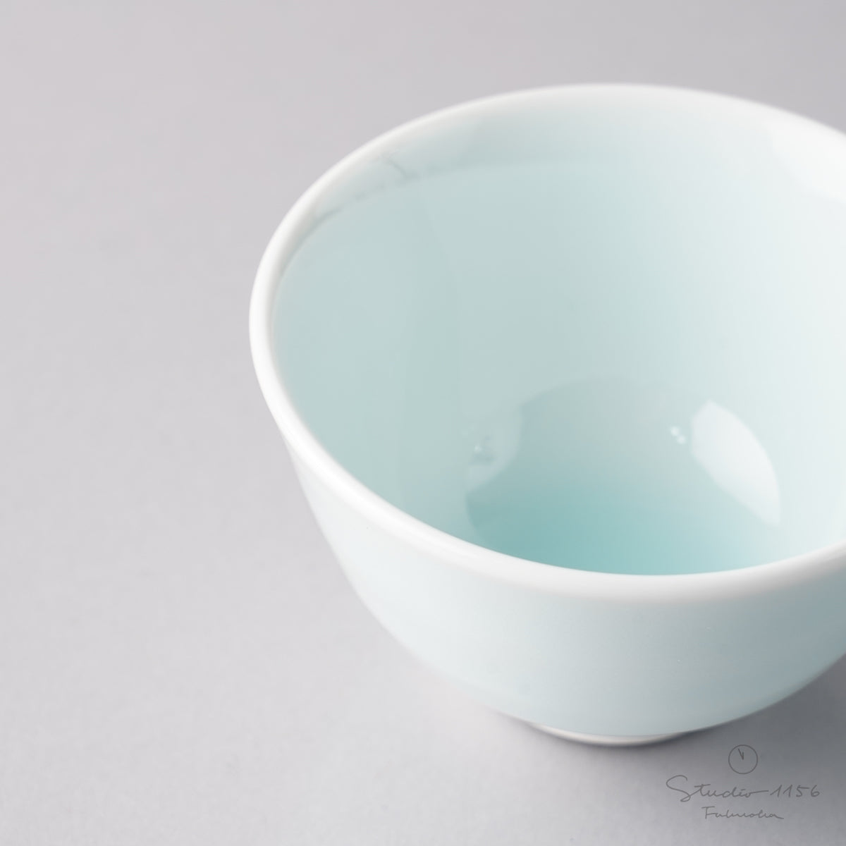 波佐見焼 青白磁 片口酒器とぐい呑み Koushun Studio1156