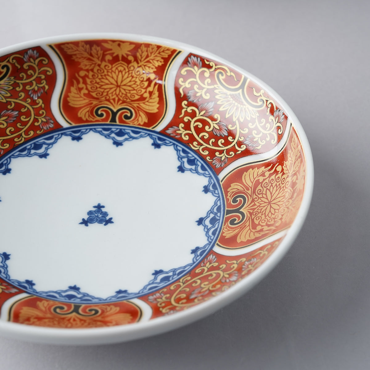 波佐見焼 献上古伊万里 五寸皿 14.5cm Saikai Studio1156