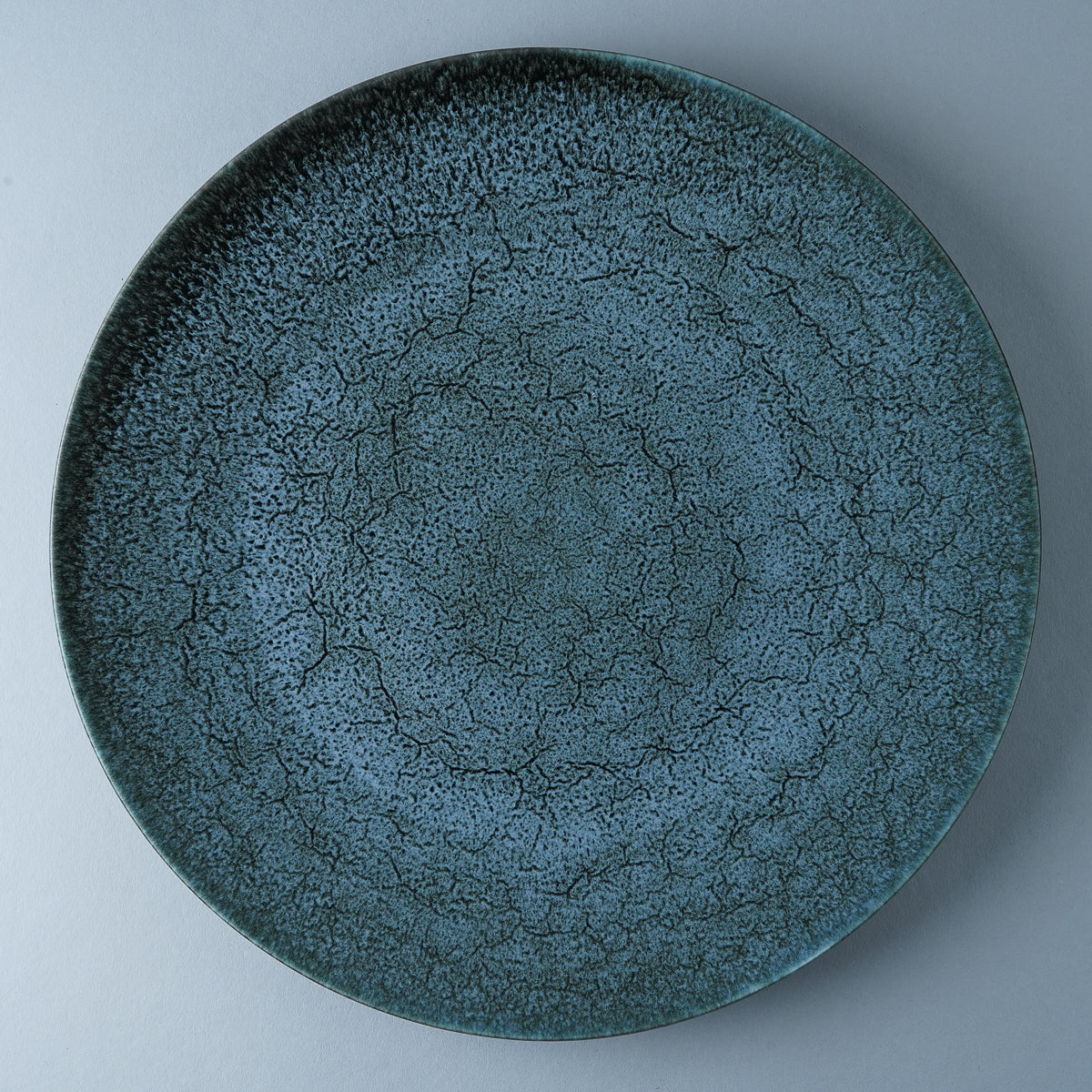 美濃焼 宙(ソラ) プレート 28.5cm GY Sakuzan Studio1156