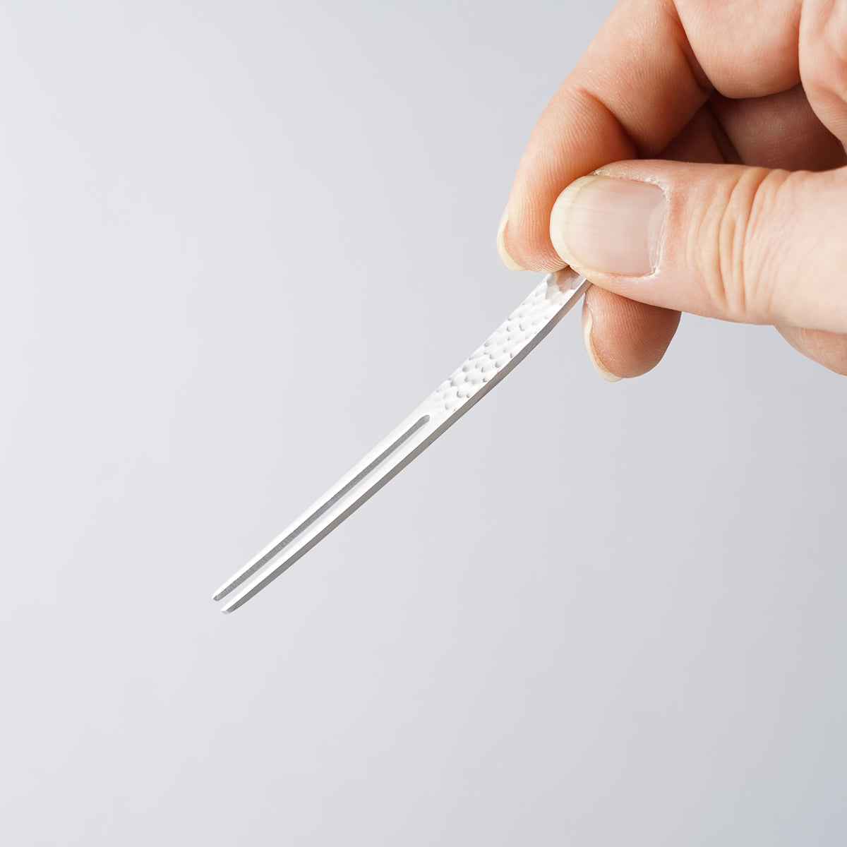 新潟燕カトラリー かんざし ピックフォーク 槌目 9cm Todai Studio1156