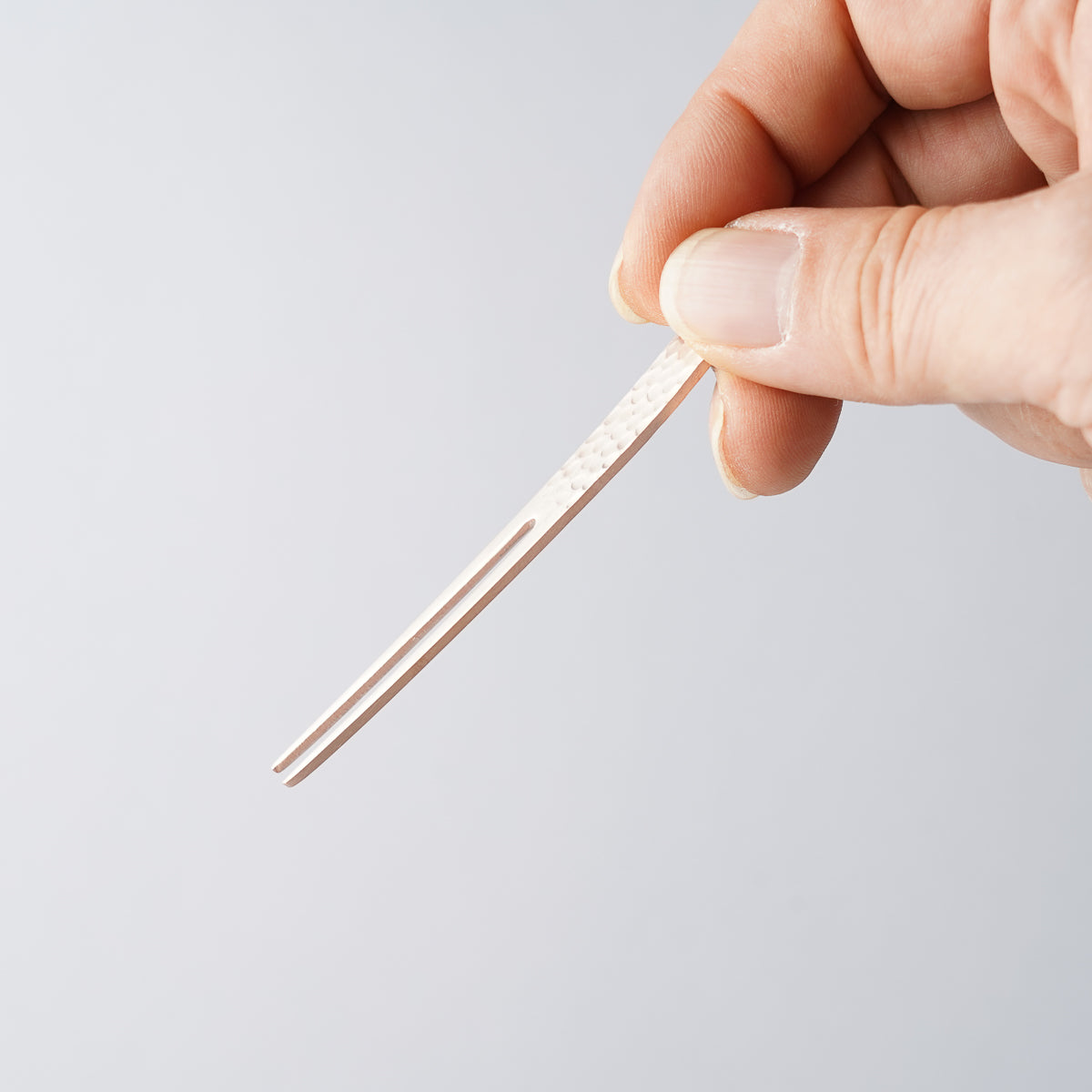 新潟燕カトラリー かんざし ピックフォーク 槌目 9cm Todai Studio1156