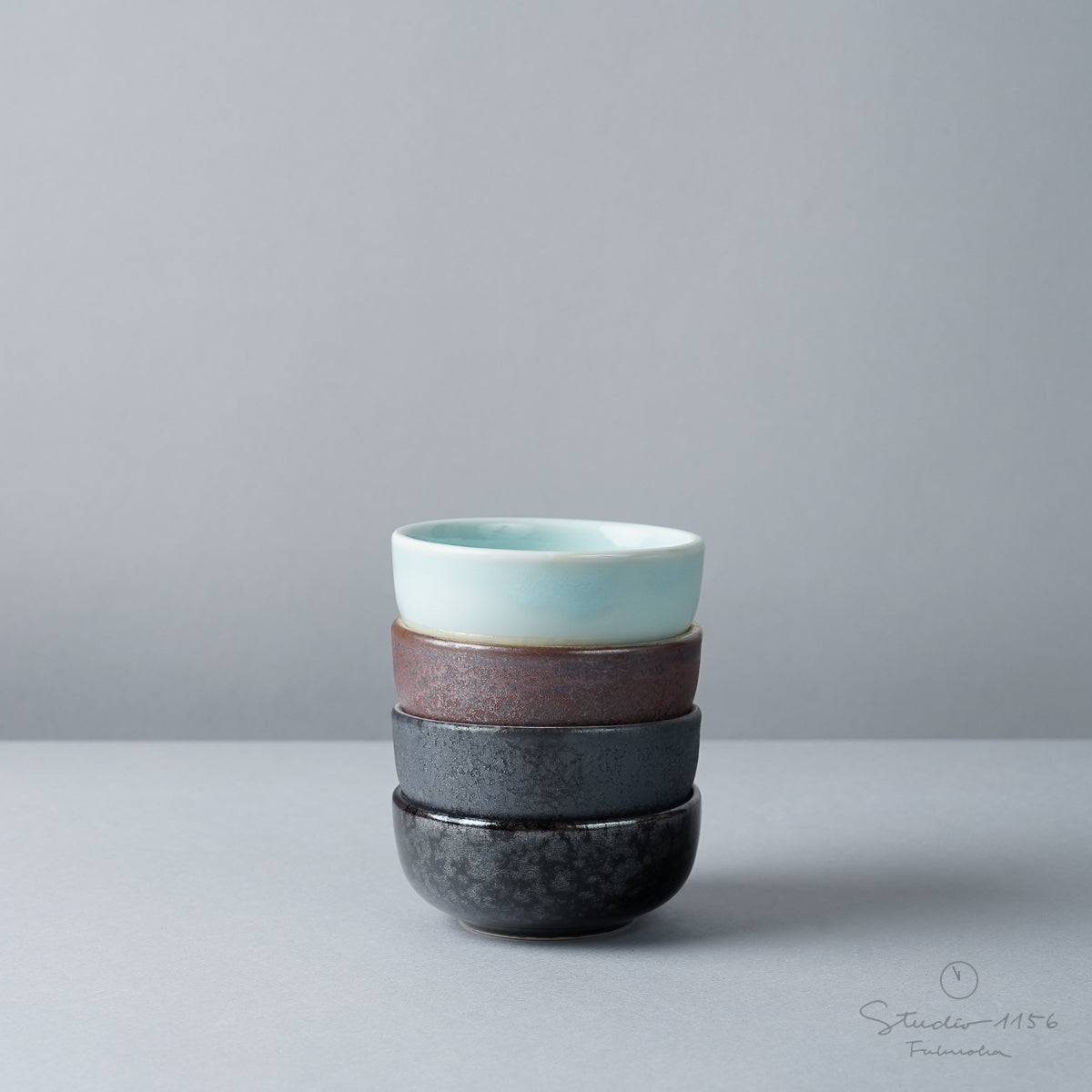 有田焼 丸型 刺し猪口 7cm Touetsu Studio1156