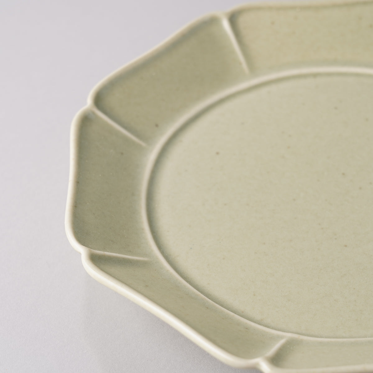 波佐見焼 八方七寸皿 21cm Toubou-ao Studio1156