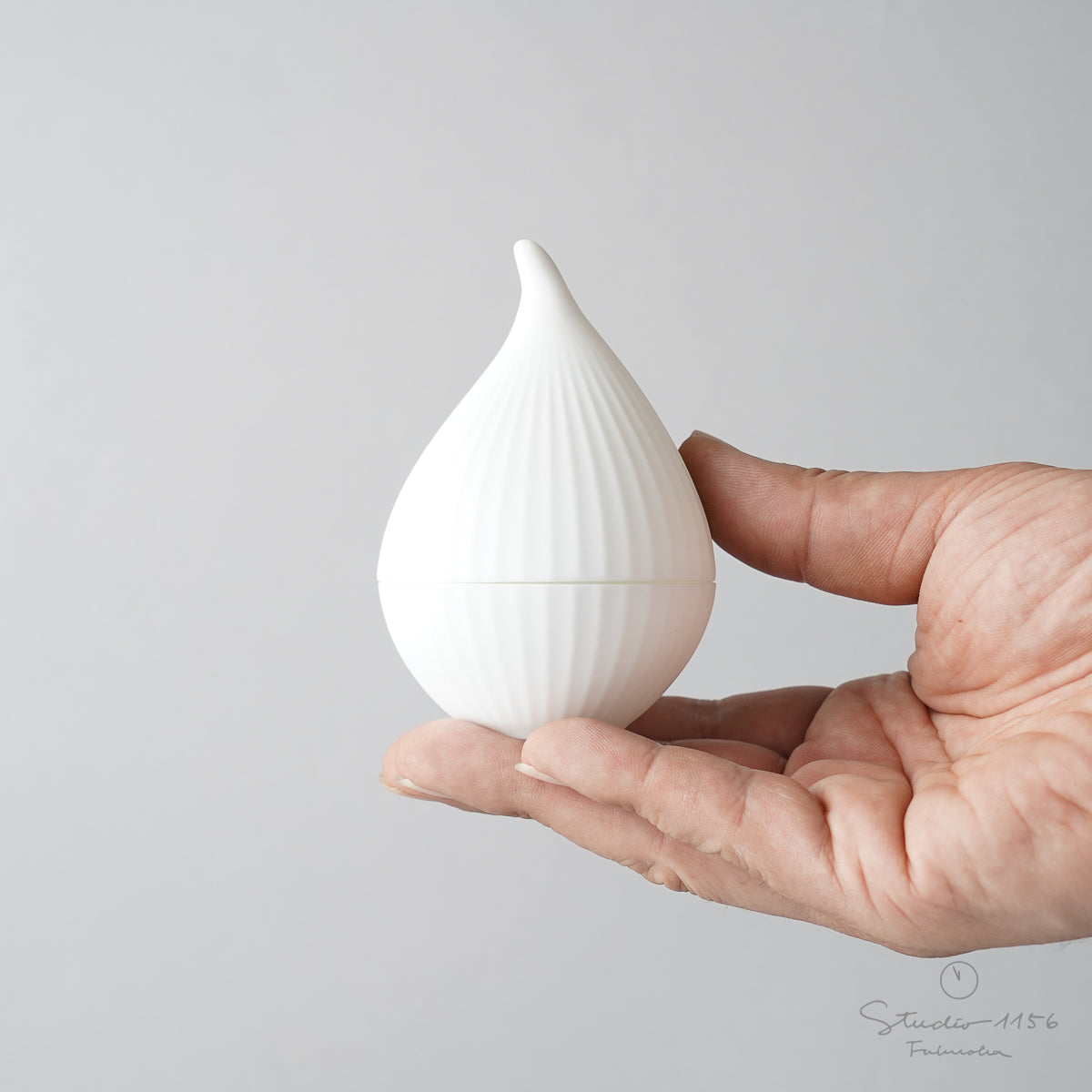 有田焼 ホワイトマット オニオンアミューズボウル 6.5cm Yamahei Studio1156