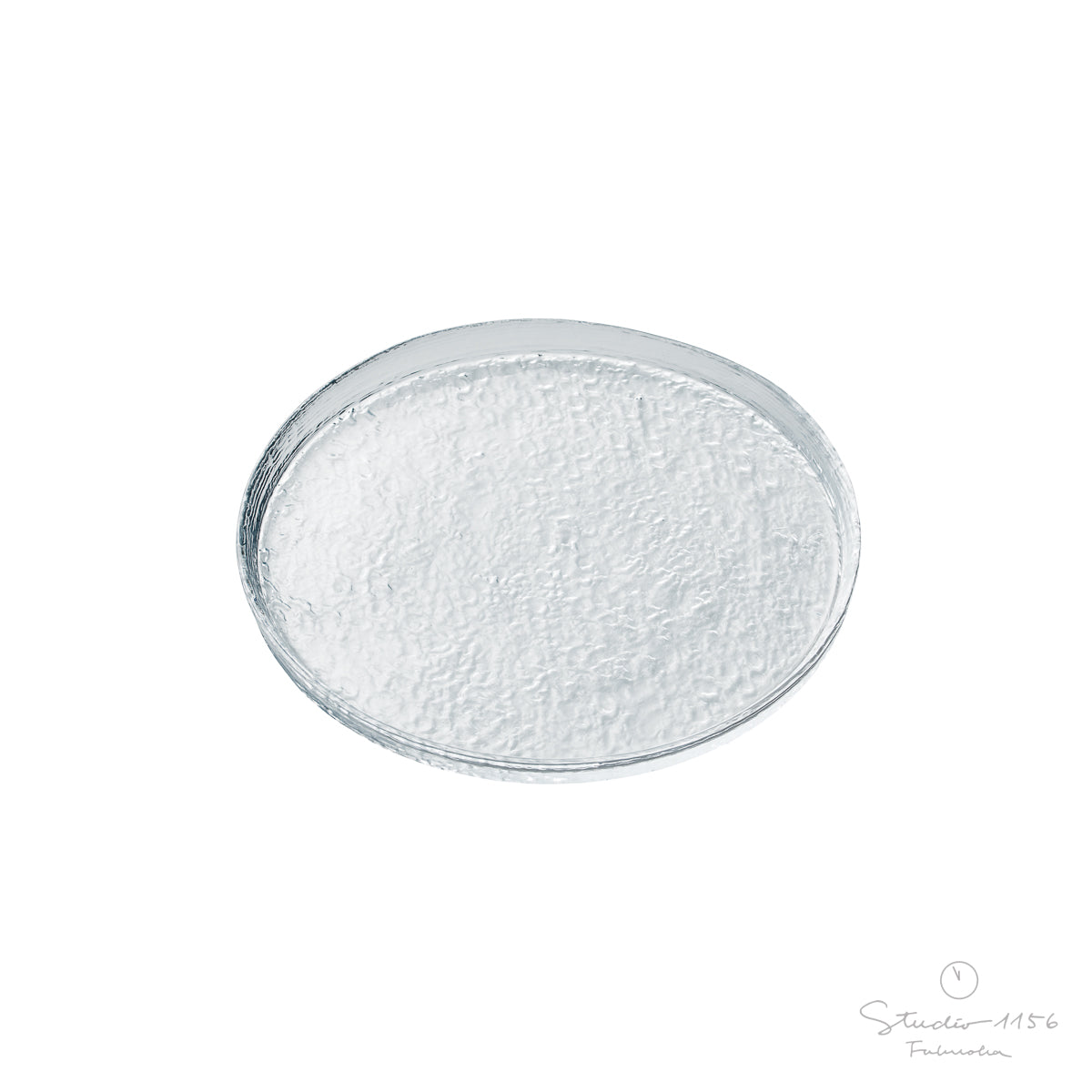 ガラス食器 うたかた プレート 24cm/20cm S 20cm Yoshinuma-glass Studio1156