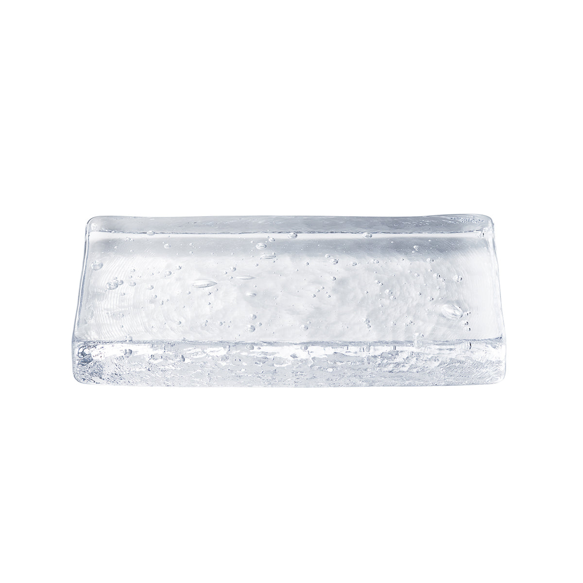 ガラス食器 アイスプレート 15cm/10cm L(8*15cm) Yoshinuma-glass Studio1156