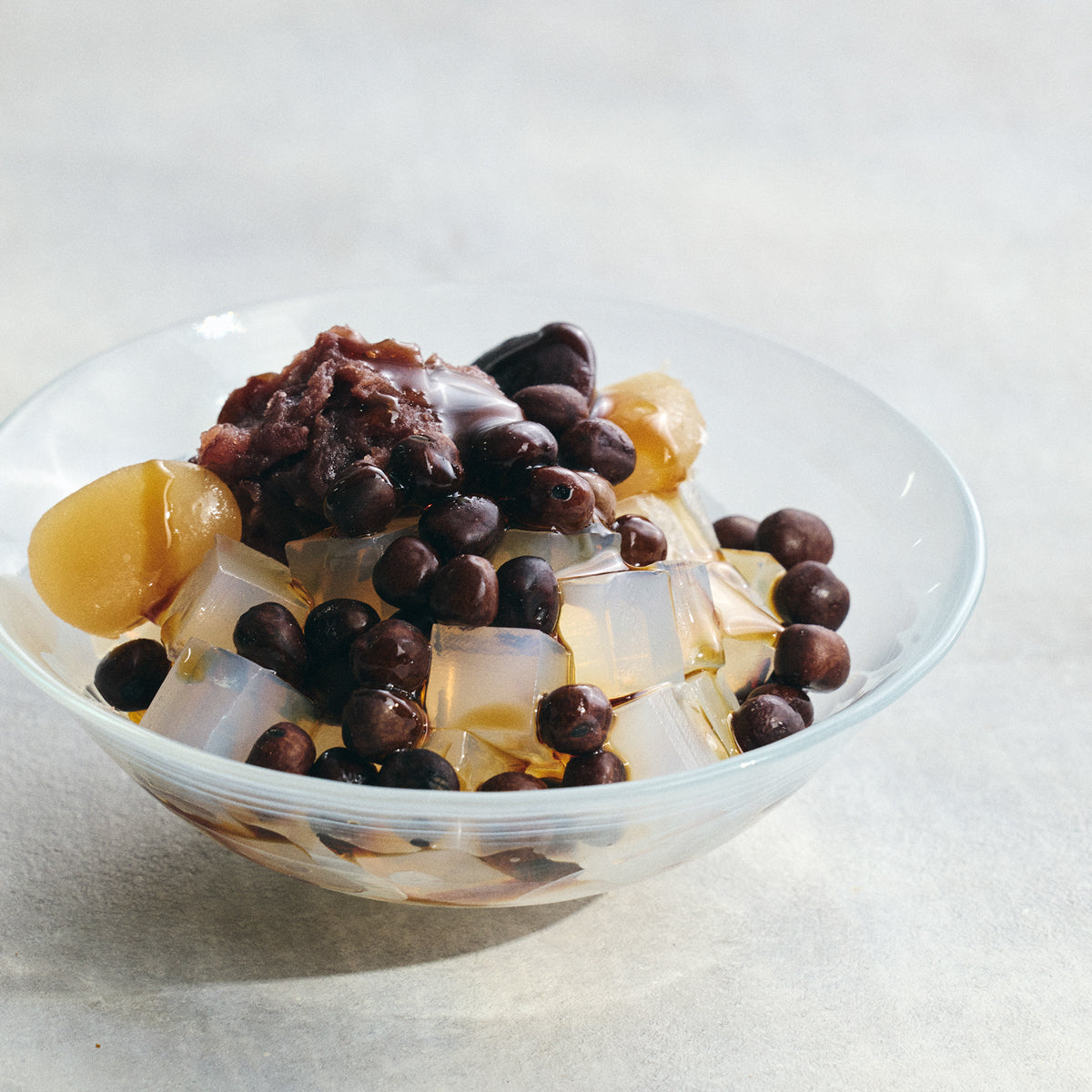 ガラス食器 水墨 小鉢 13.5cm Yoshinuma-glass Studio1156