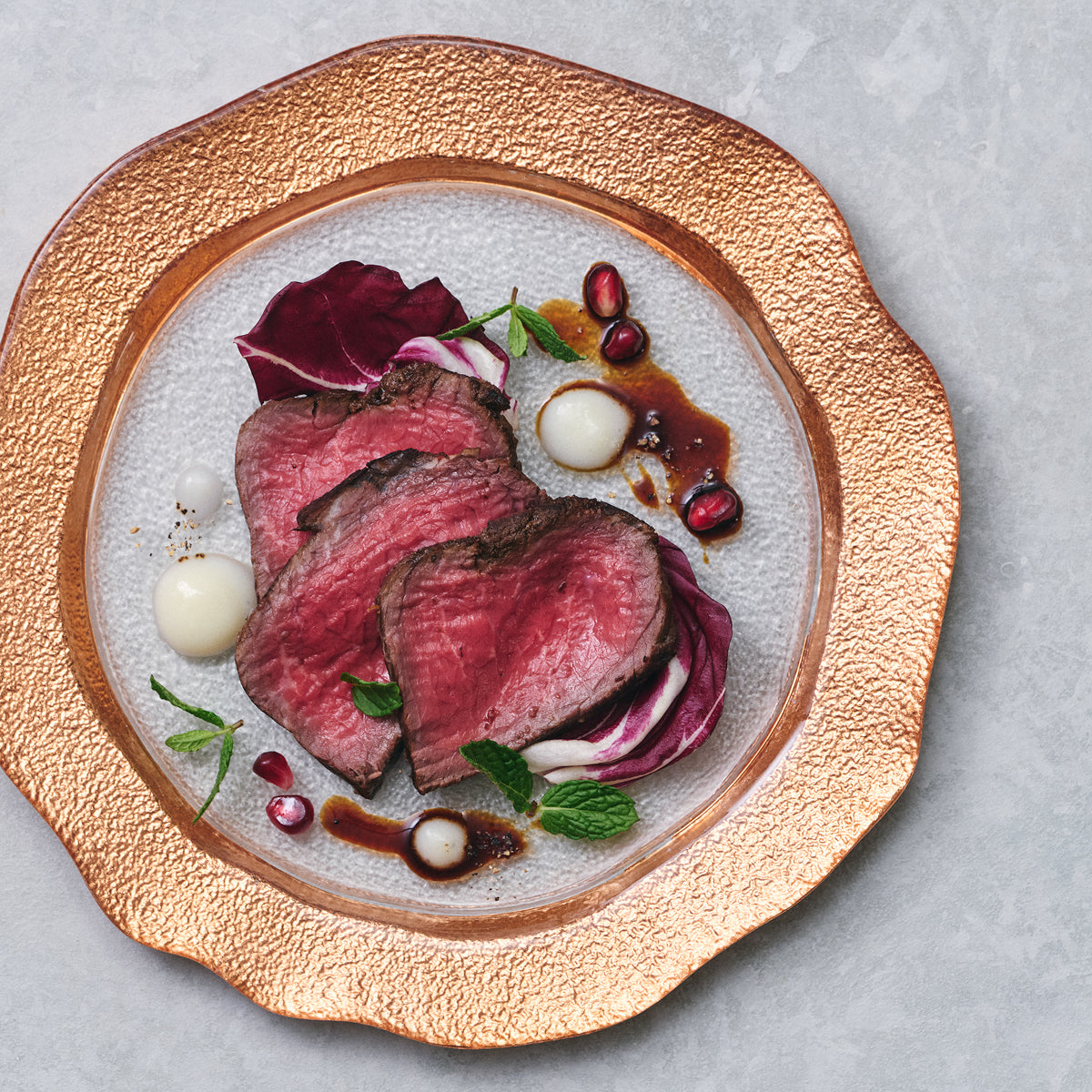 ガラス食器 サンタフェ プレート 21.5cm Yoshinuma-glass Studio1156