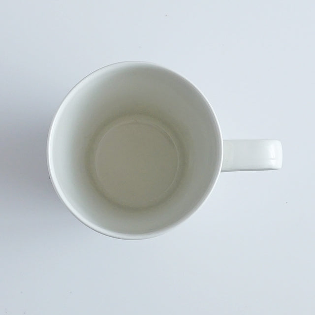有田焼 スムースカップマグ(大) ホワイト釉 240ml Kanezen Studio1156