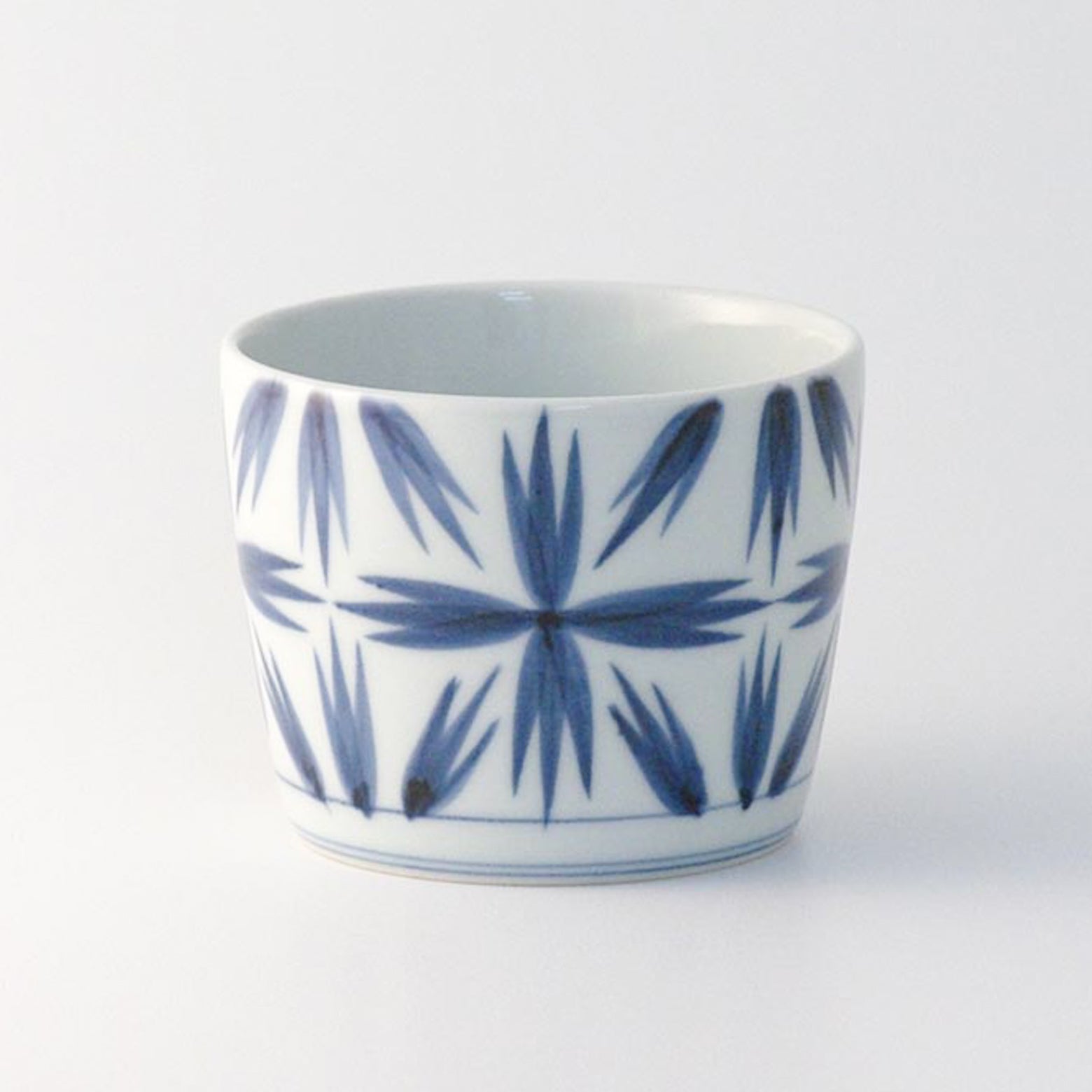 有田焼 染付 撫子文 そば猪口(大) 220ml Riso Studio1156