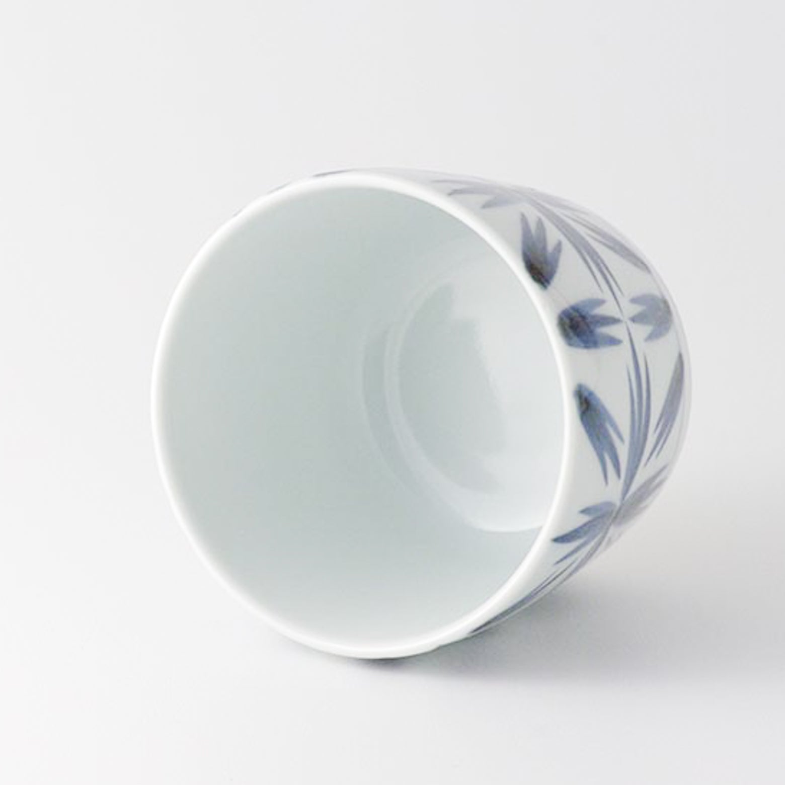 有田焼 染付 撫子文 そば猪口(大) 220ml Riso Studio1156