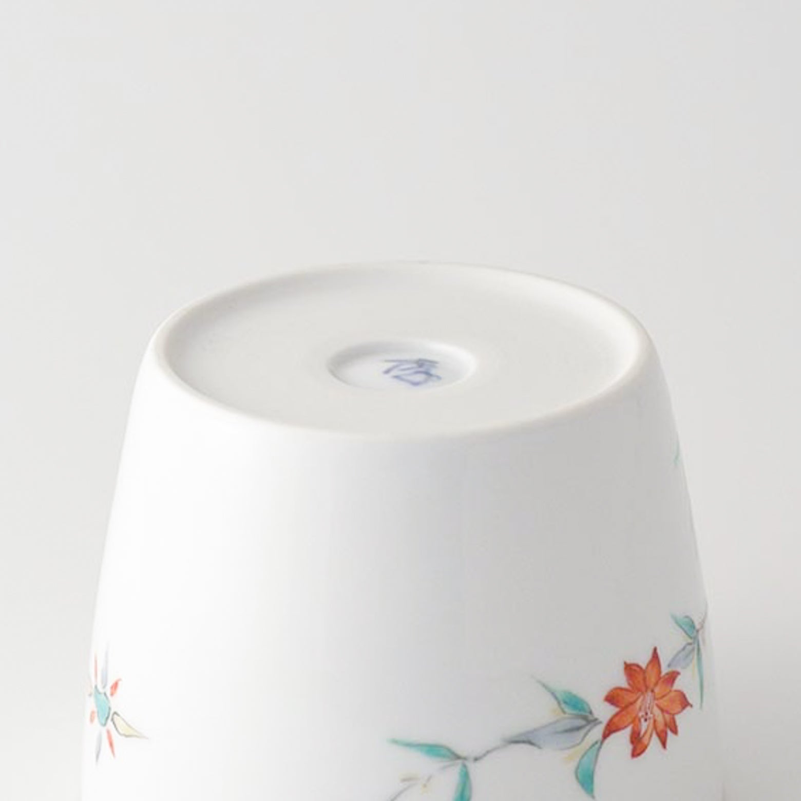 有田焼 色絵 牡丹文 そば猪口(大) 220ml Riso Studio1156