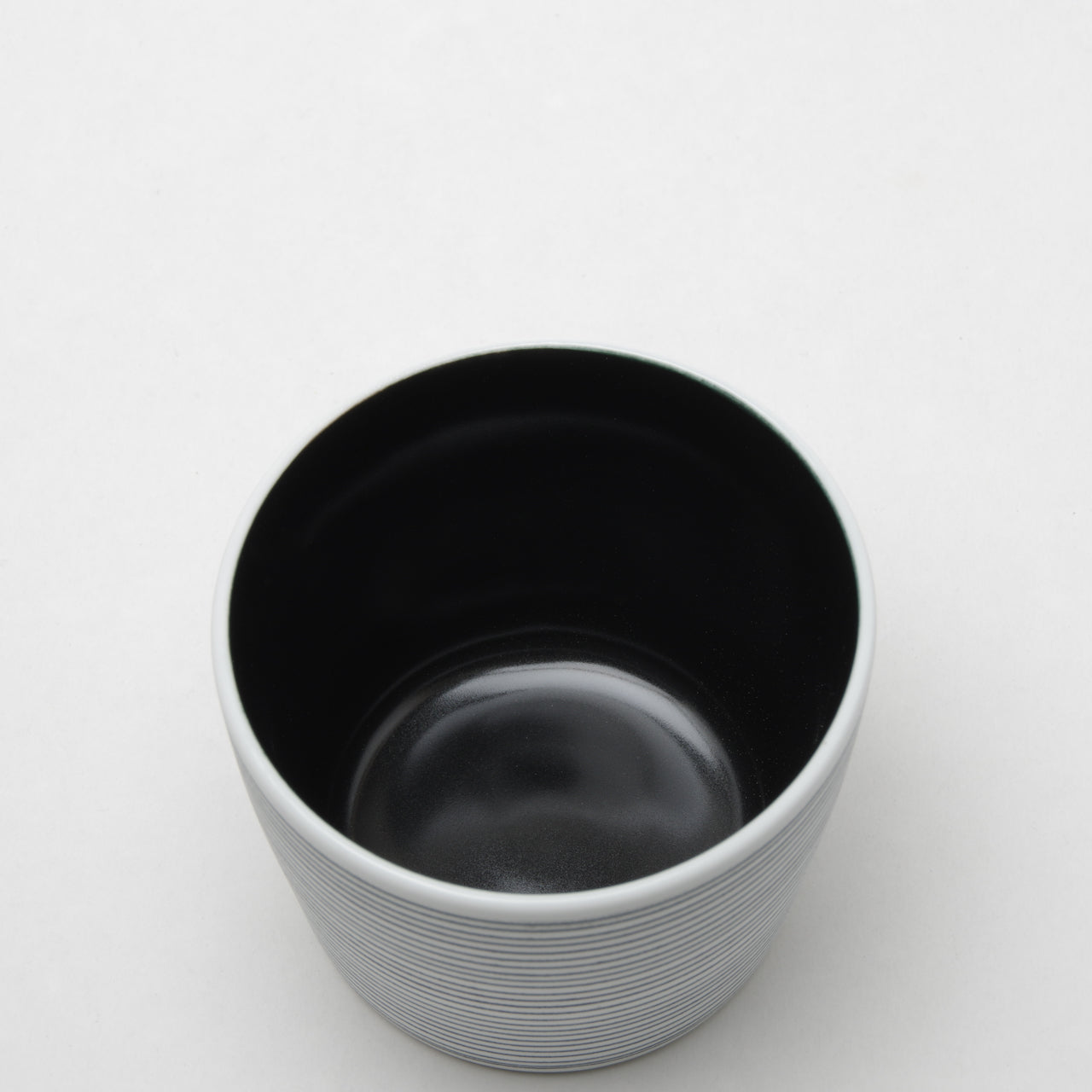 有田焼 外黒呉須象嵌そば猪口(大)内黒 220ml Riso Studio1156