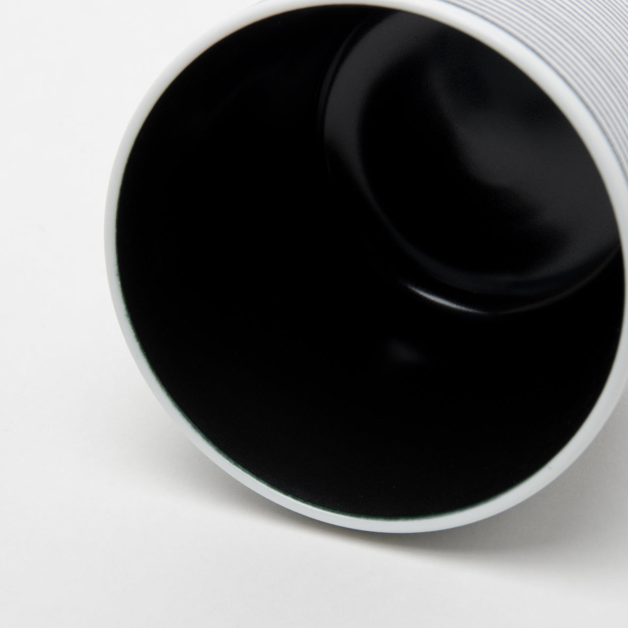 有田焼 外黒呉須象嵌そば猪口(大)内黒 220ml Riso Studio1156