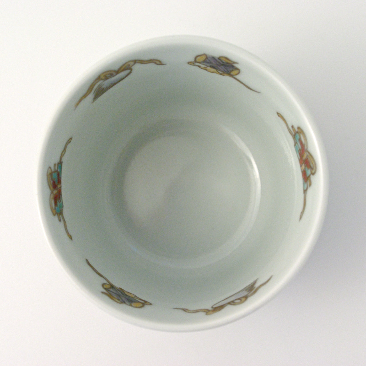 有田焼 色絵 桜剣先文 そば猪口(大) 220ml Riso Studio1156