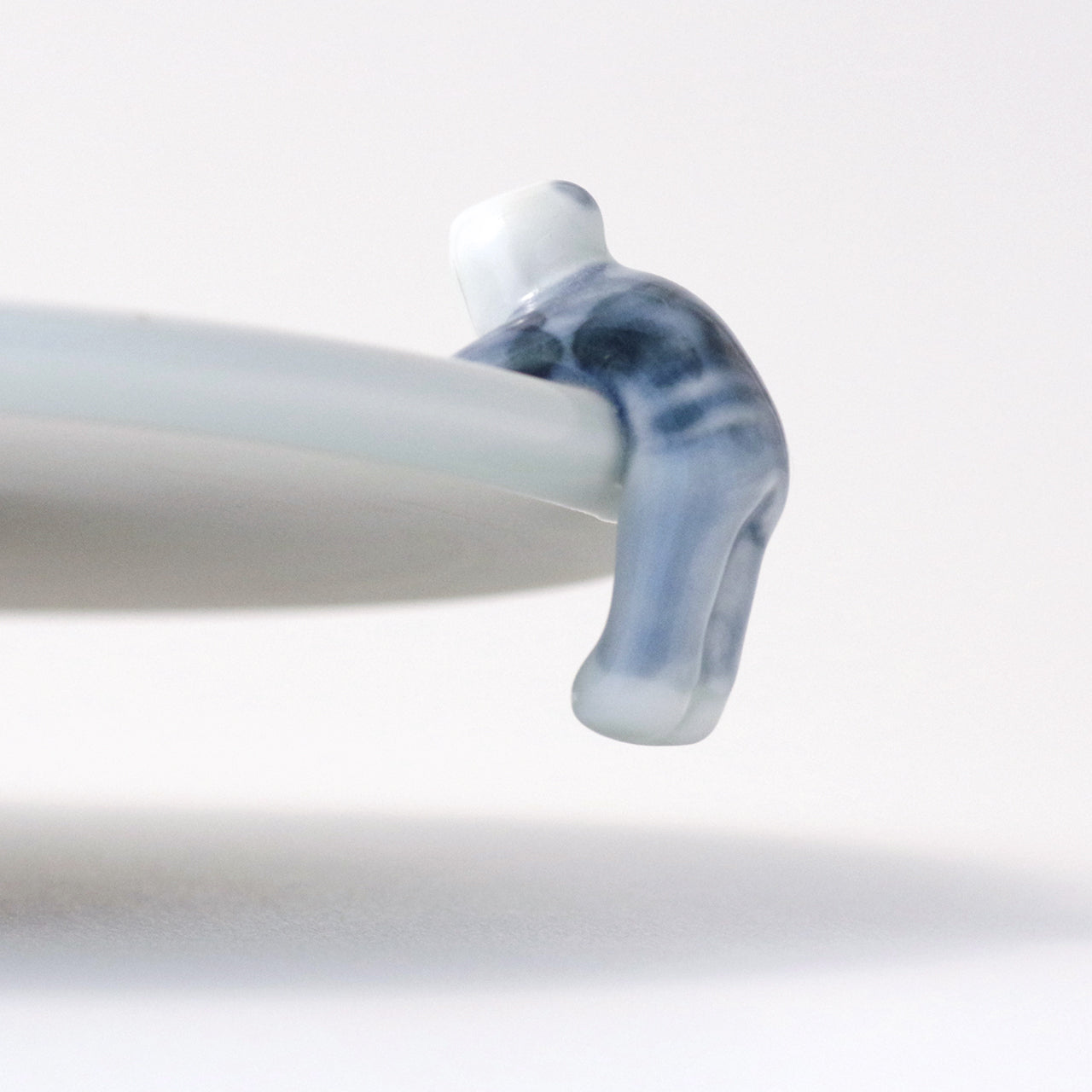 波佐見焼 染付 高山寺三閑人 五々皿 17.5cm Korin Studio1156