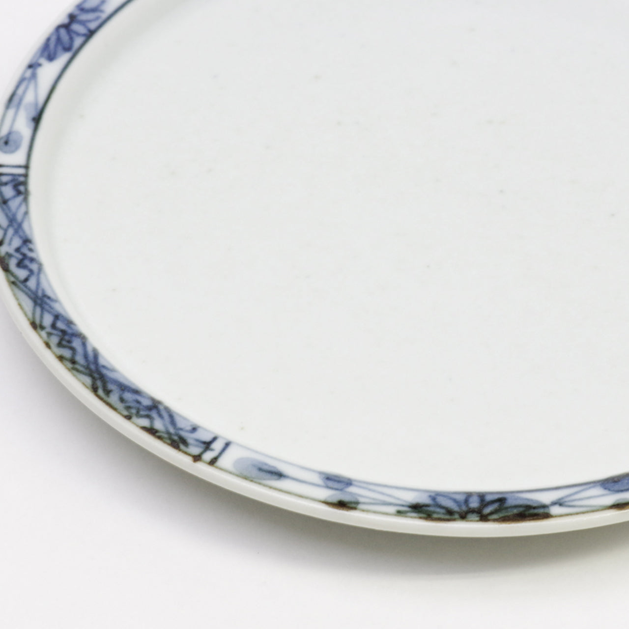 有田焼 地紋草花 5寸天平皿 14.5cm ARITA PORCELAIN LAB Studio1156