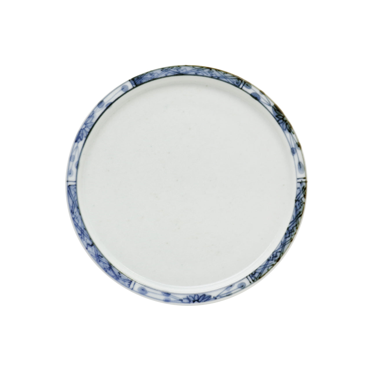 有田焼 地紋草花 5寸天平皿 14.5cm ARITA PORCELAIN LAB Studio1156