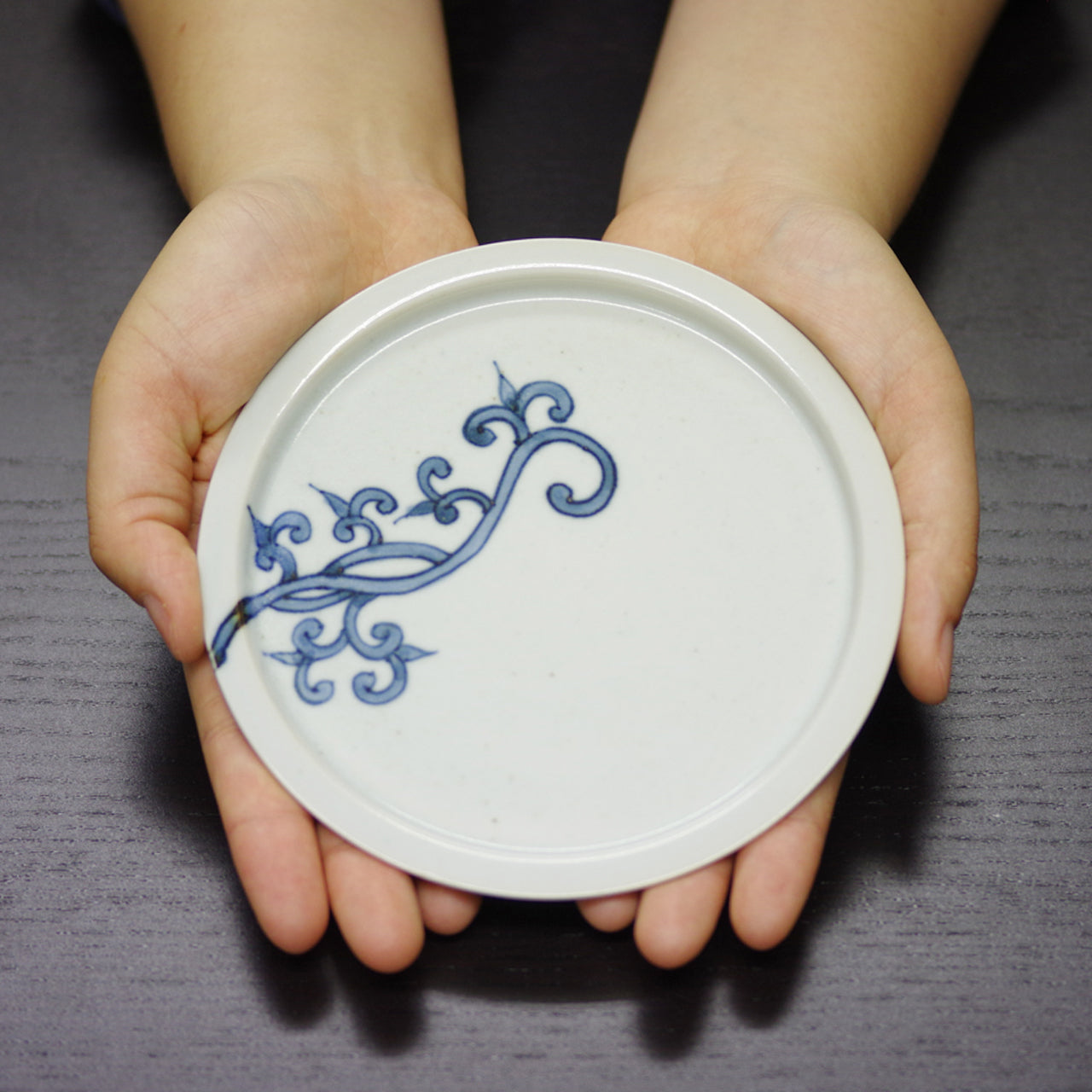 有田焼 竜唐草 5寸天平皿 14.5cm ARITA PORCELAIN LAB Studio1156