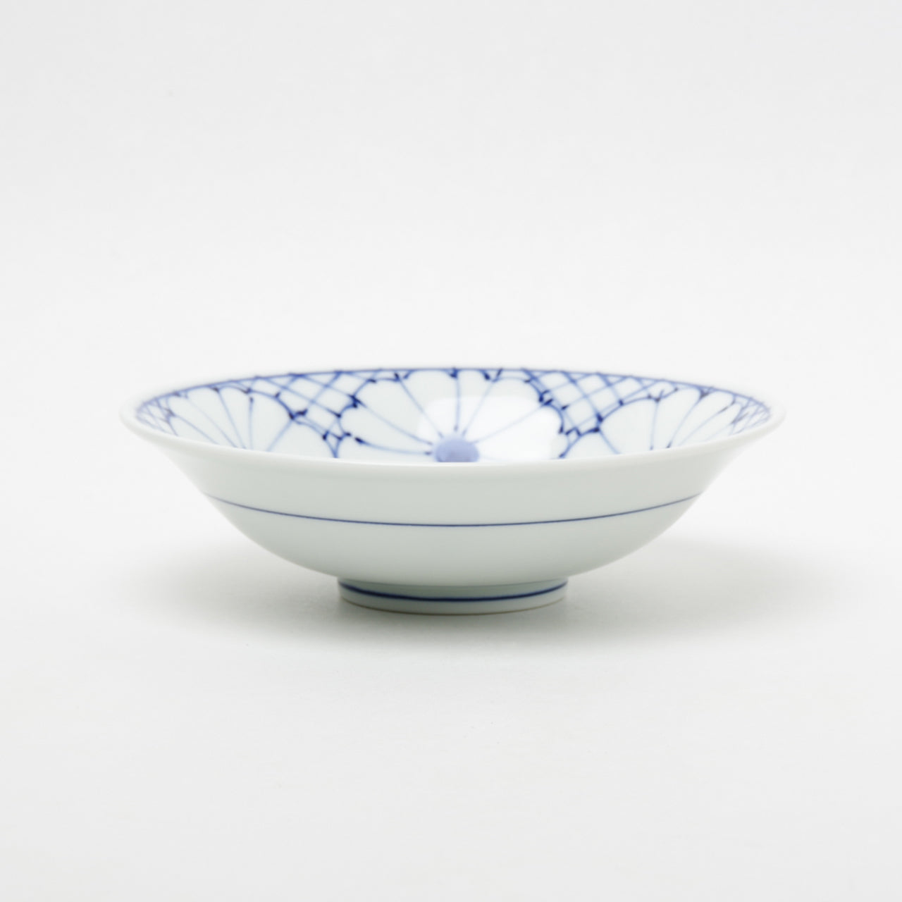 波佐見焼 染付 輪花文 中鉢 15.5cm Takayama Studio1156