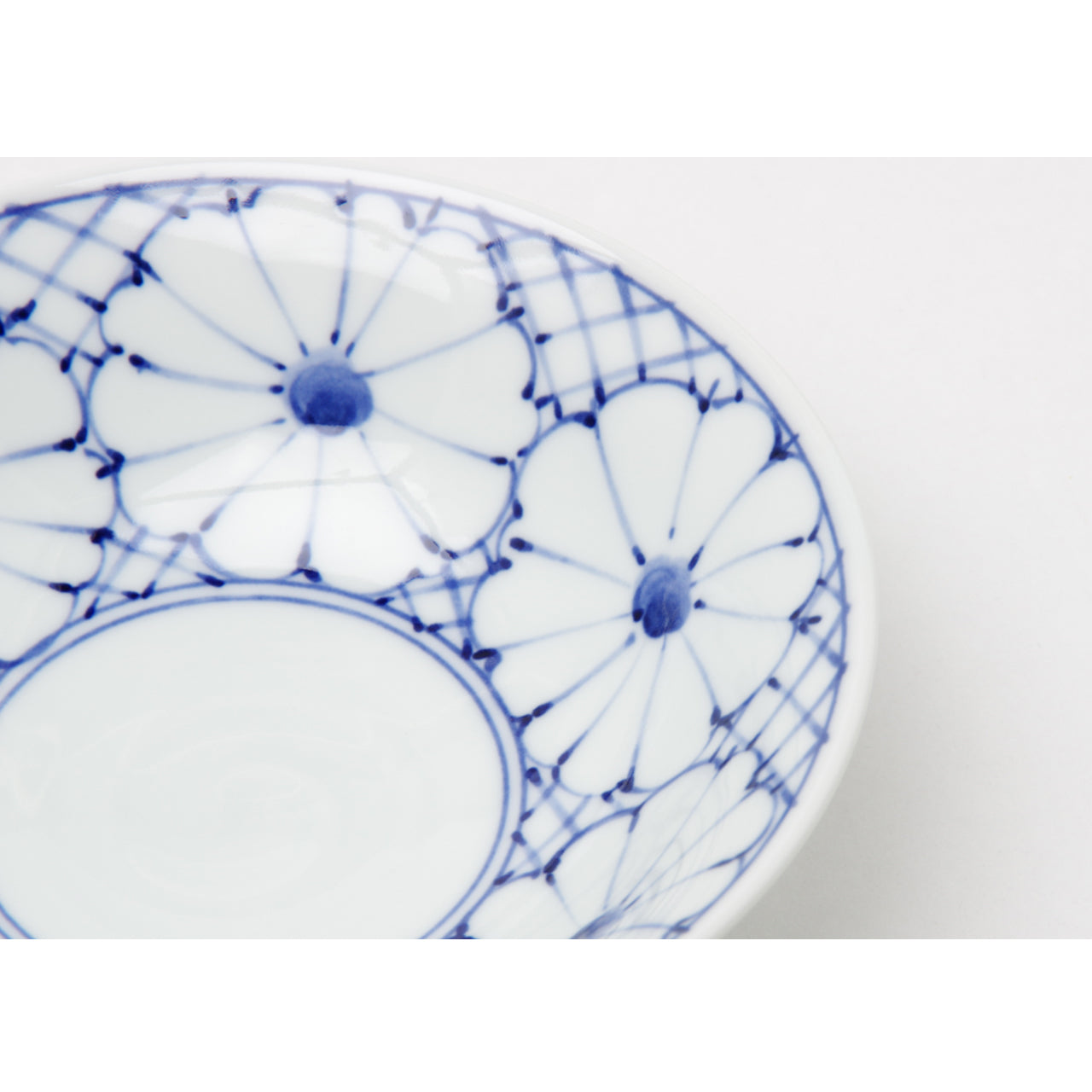 波佐見焼 染付 輪花文 中鉢 15.5cm Takayama Studio1156