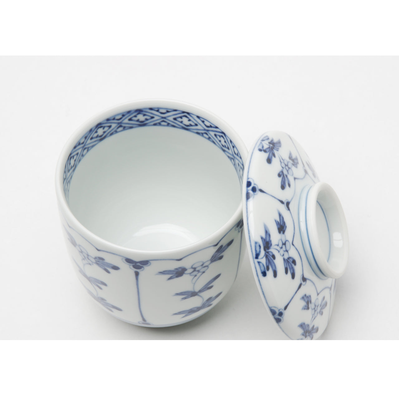 波佐見焼 割草花 むし碗 230ml Takayama Studio1156