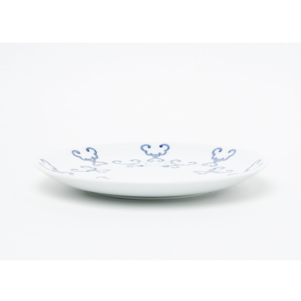 有田焼 染付 かぎつなぎ 6寸皿 19cm Teizan Studio1156