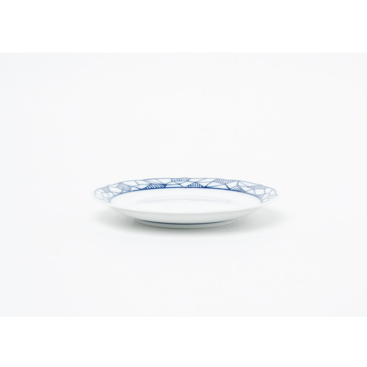 有田焼 染付氷裂 四寸皿 13cm Teizan Studio1156