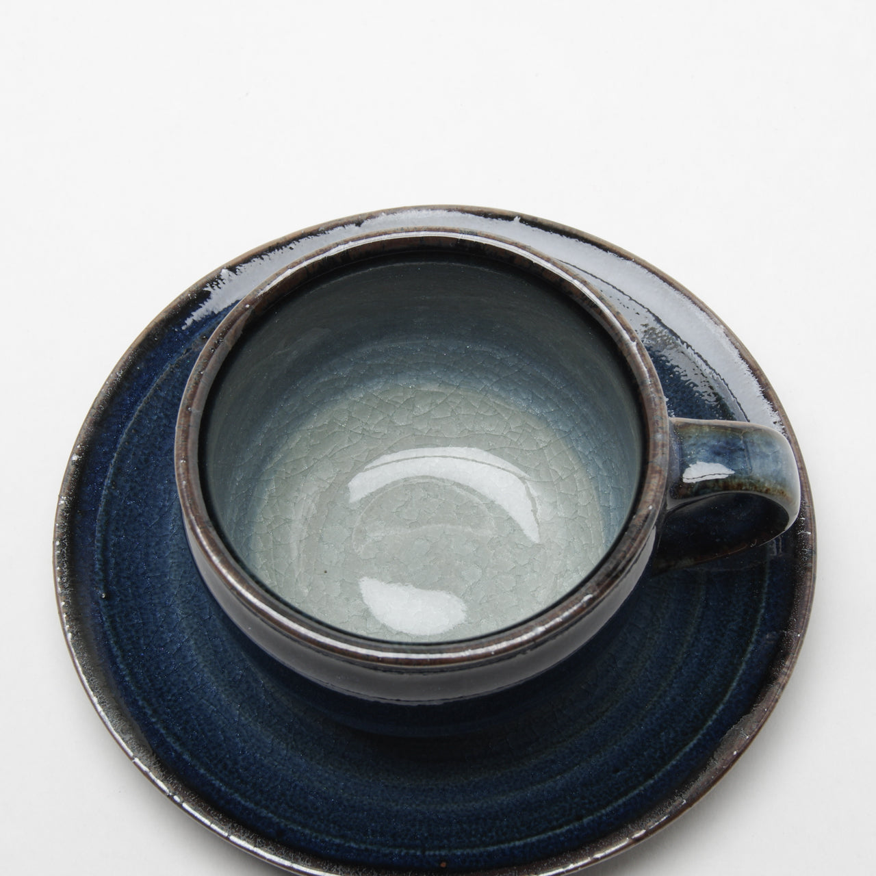 伊万里焼 藍 コーヒー碗皿 180ml Tamori Studio1156