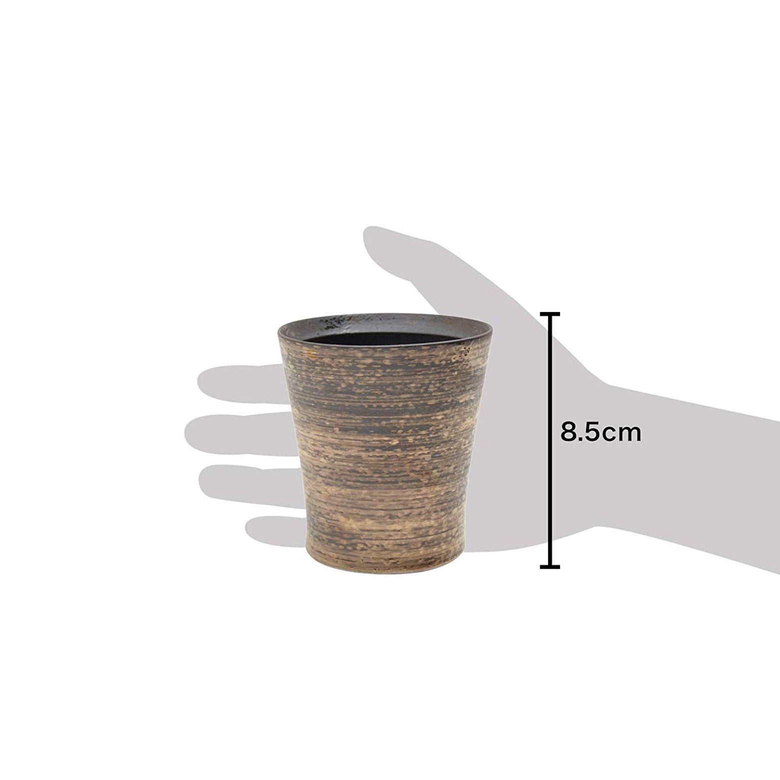 波佐見焼 ワビカップ スリム 金彩 フリーカップ 300ml Wazan Studio1156