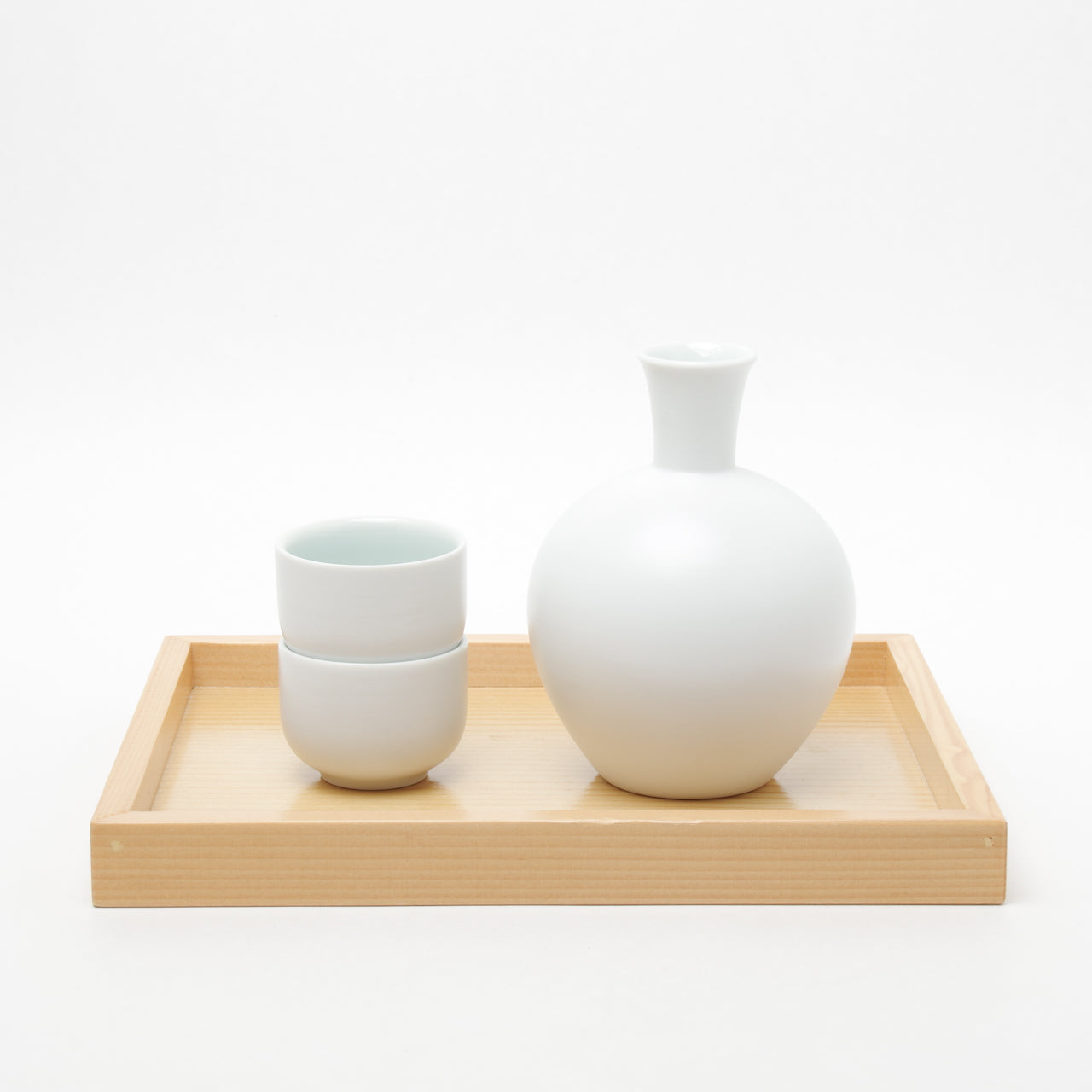 有田焼 外刷毛 内青白磁 丸徳利 260ml ARITA PORCELAIN LAB Studio1156