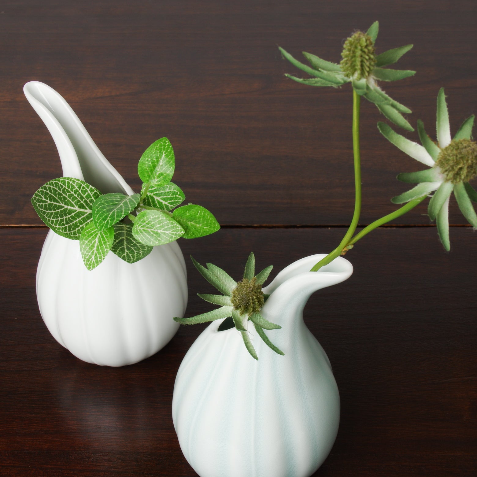 波佐見焼 白 彫 一輪挿し 15cm Korin Studio1156