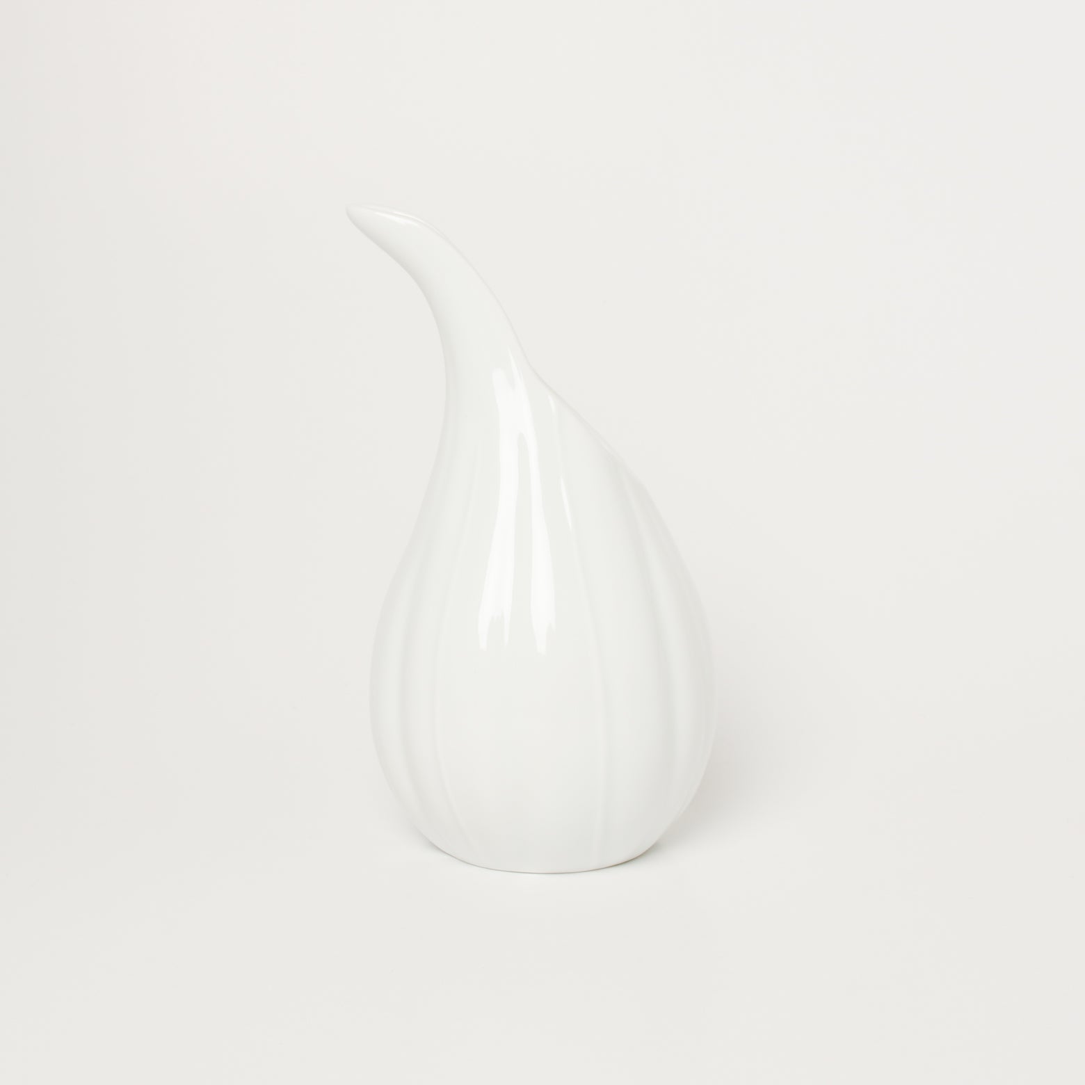 波佐見焼 白 彫 一輪挿し 15cm Korin Studio1156