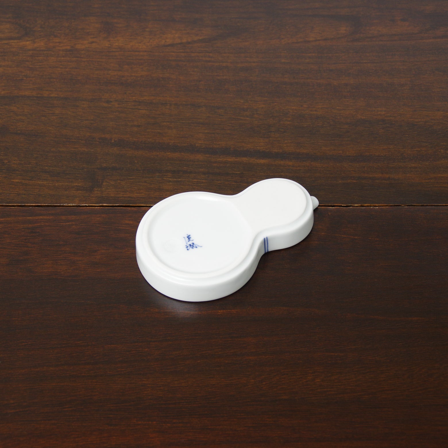 波佐見焼 瓢絵 瓢型小皿(青) 11cm Korin Studio1156