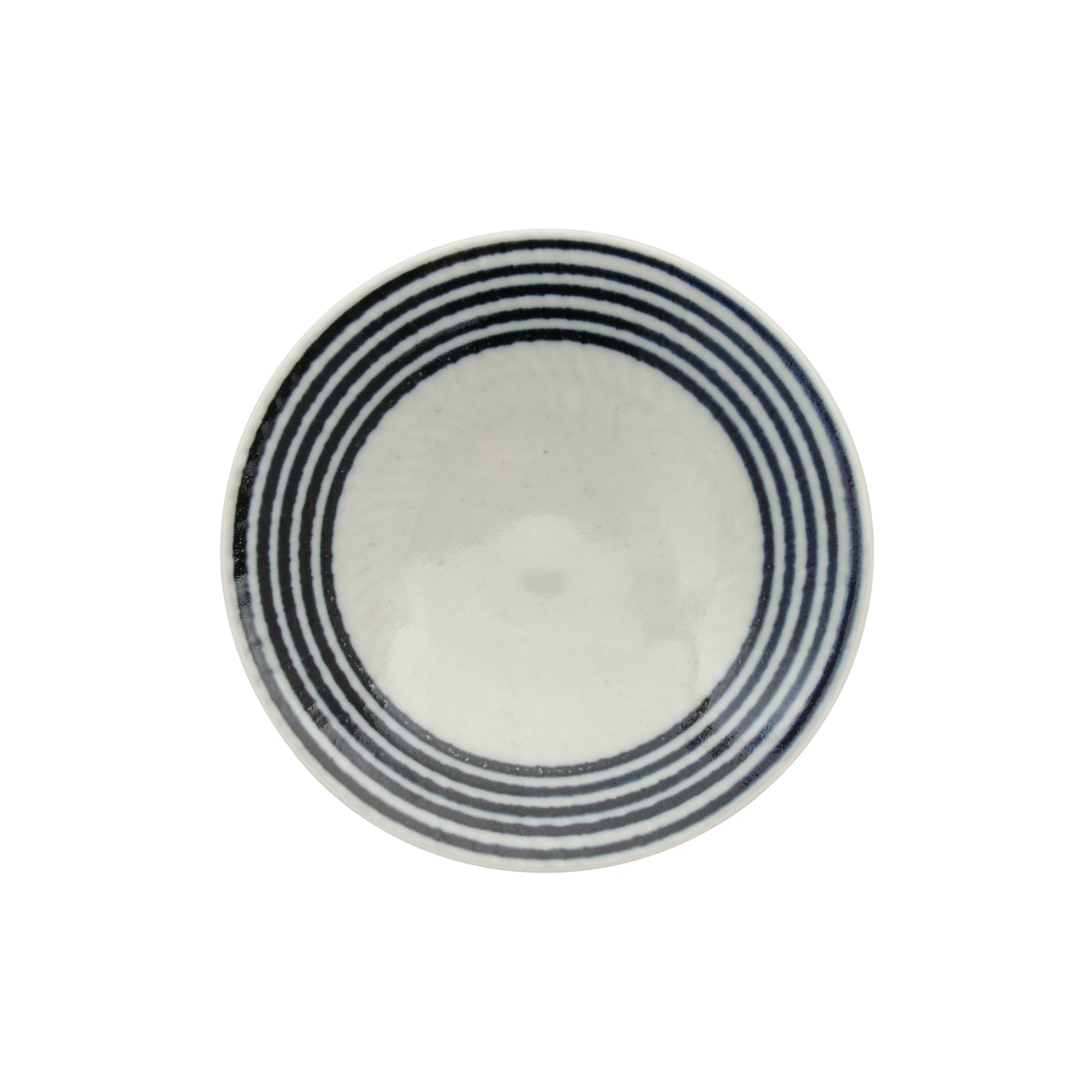 波佐見焼 藍駒 小皿(5本線) 11cm Wazan Studio1156