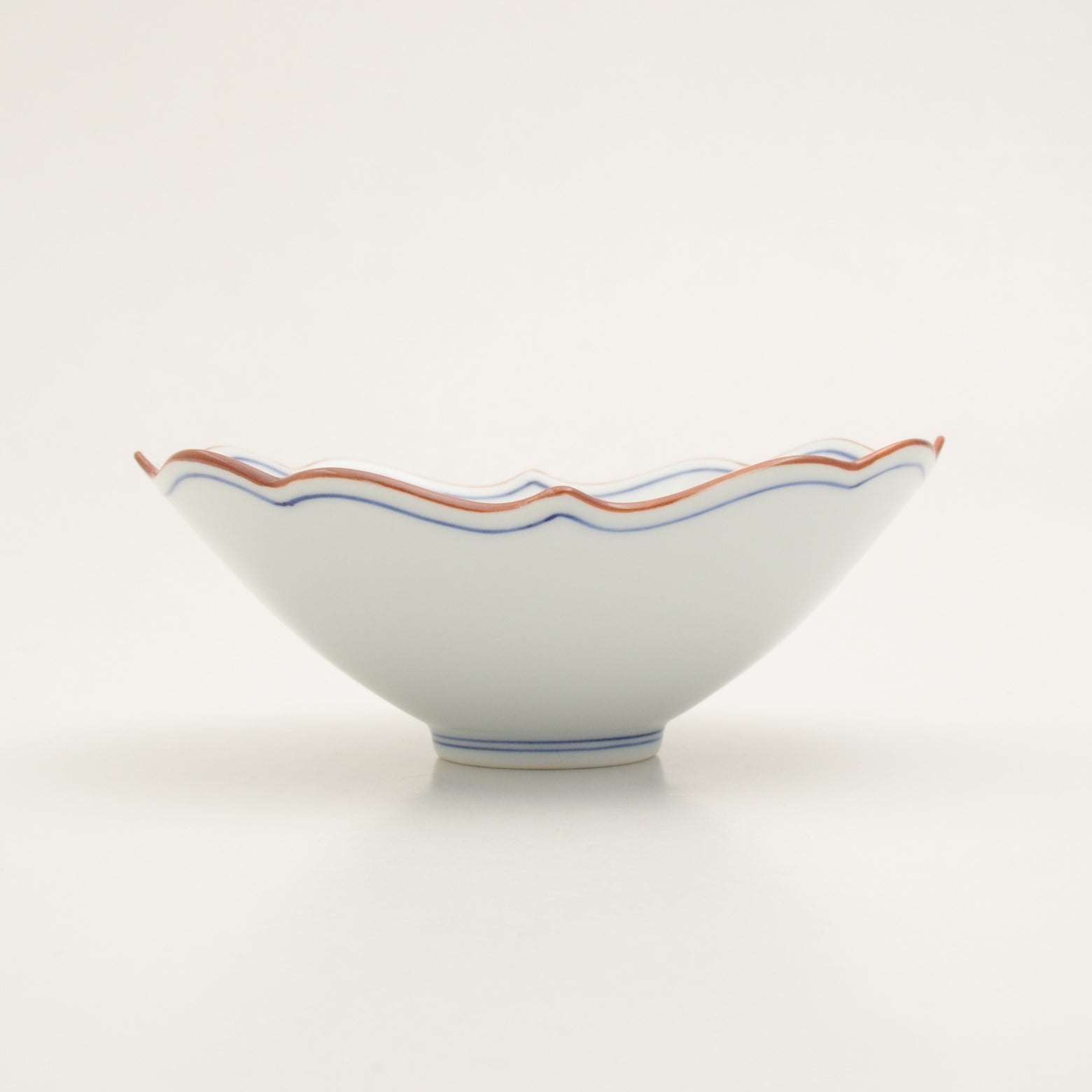 波佐見焼 渕錆 桔梗長角中鉢(青) 14cm Korin Studio1156