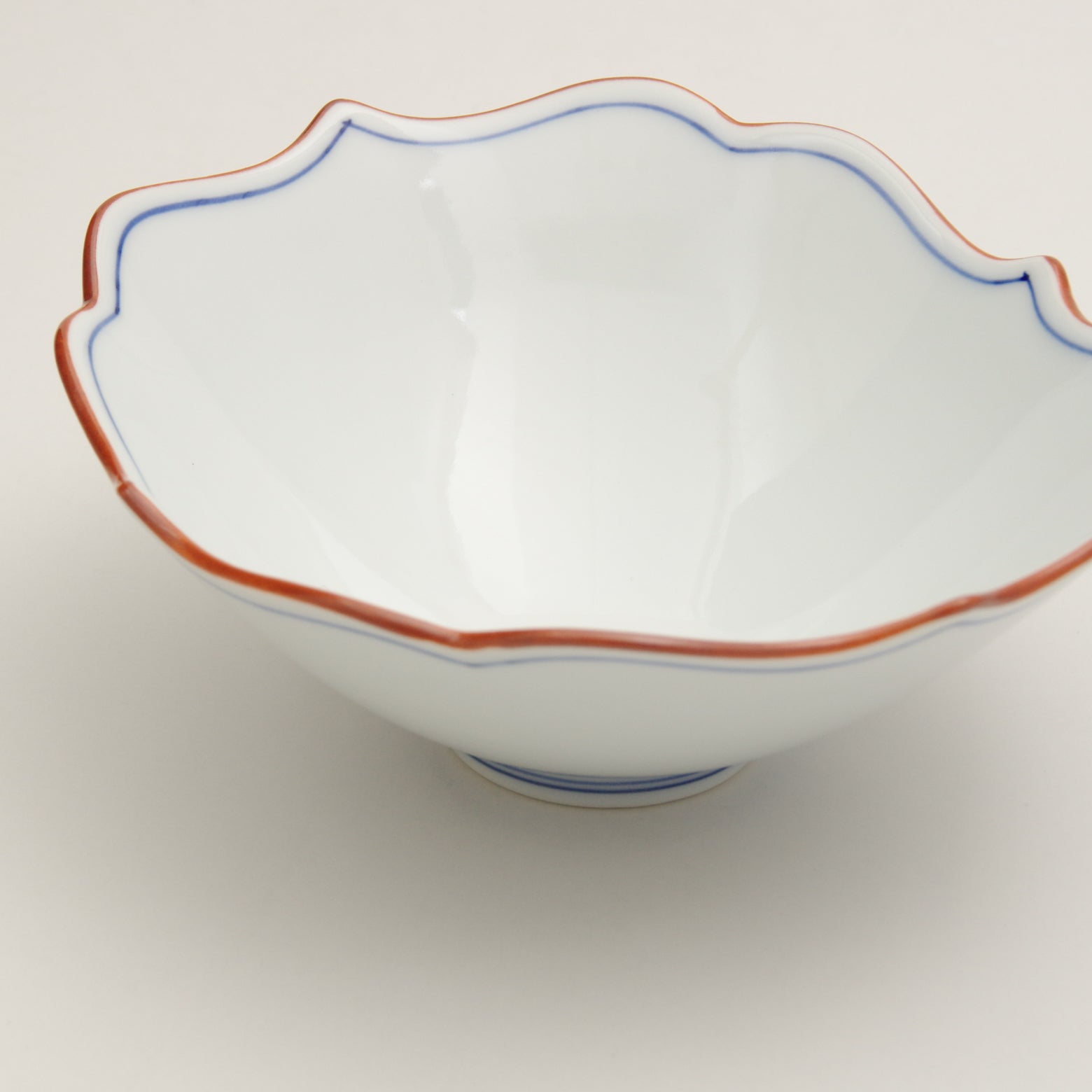 波佐見焼 渕錆 桔梗長角中鉢(青) 14cm Korin Studio1156