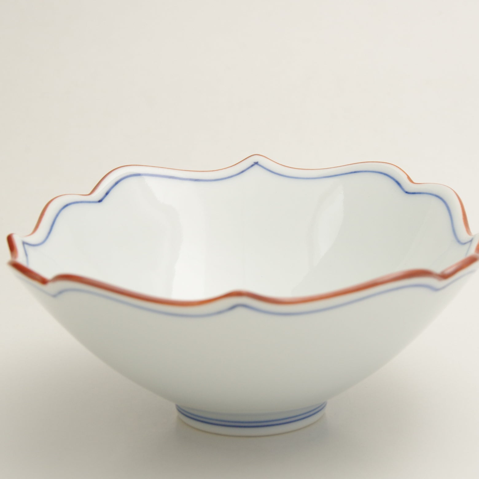 波佐見焼 渕錆 桔梗長角中鉢(青) 14cm Korin Studio1156