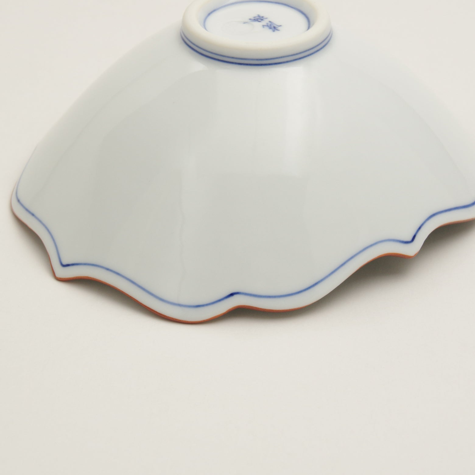 波佐見焼 渕錆 桔梗長角中鉢(青) 14cm Korin Studio1156