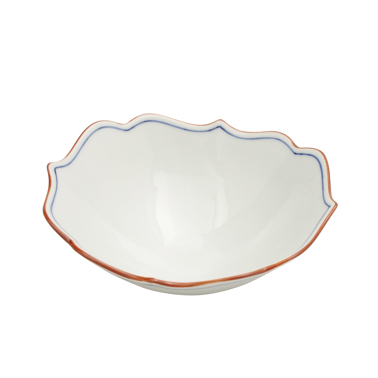 波佐見焼 渕錆 桔梗長角中鉢(青) 14cm Korin Studio1156