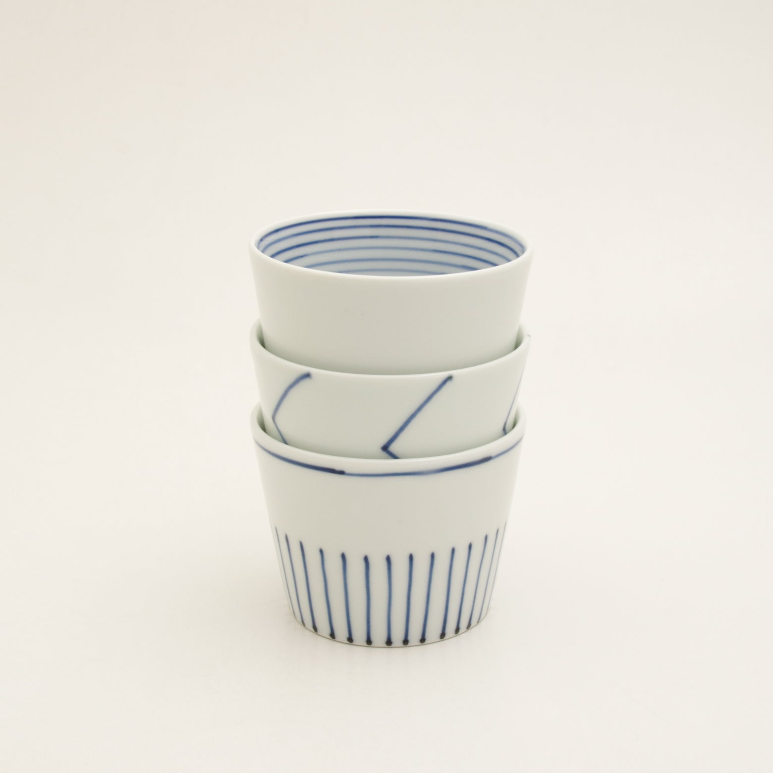 伊万里焼 鉄絵竹 そば猪口 180ml Tamori Studio1156