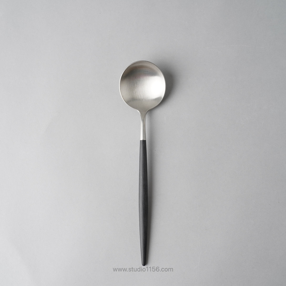 Cutipol GOA / クチポール ゴア (シルバー×ブラック) テーブルスプーン Cutipol Studio1156