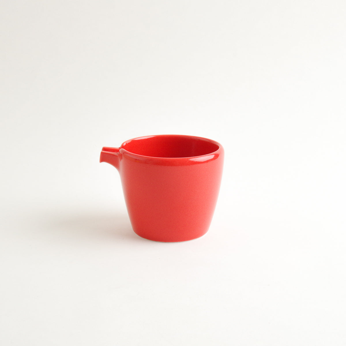 有田焼 片口ポット(L) カラフルシリーズ 180ml レッド Denpei Studio1156