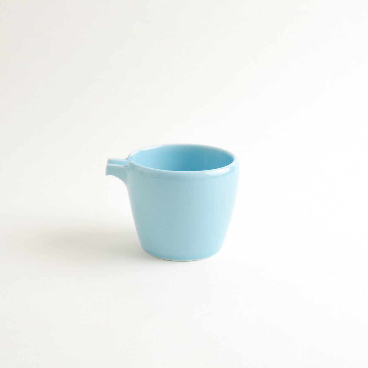 有田焼 片口ポット(L) カラフルシリーズ 180ml ライトブルー Denpei Studio1156