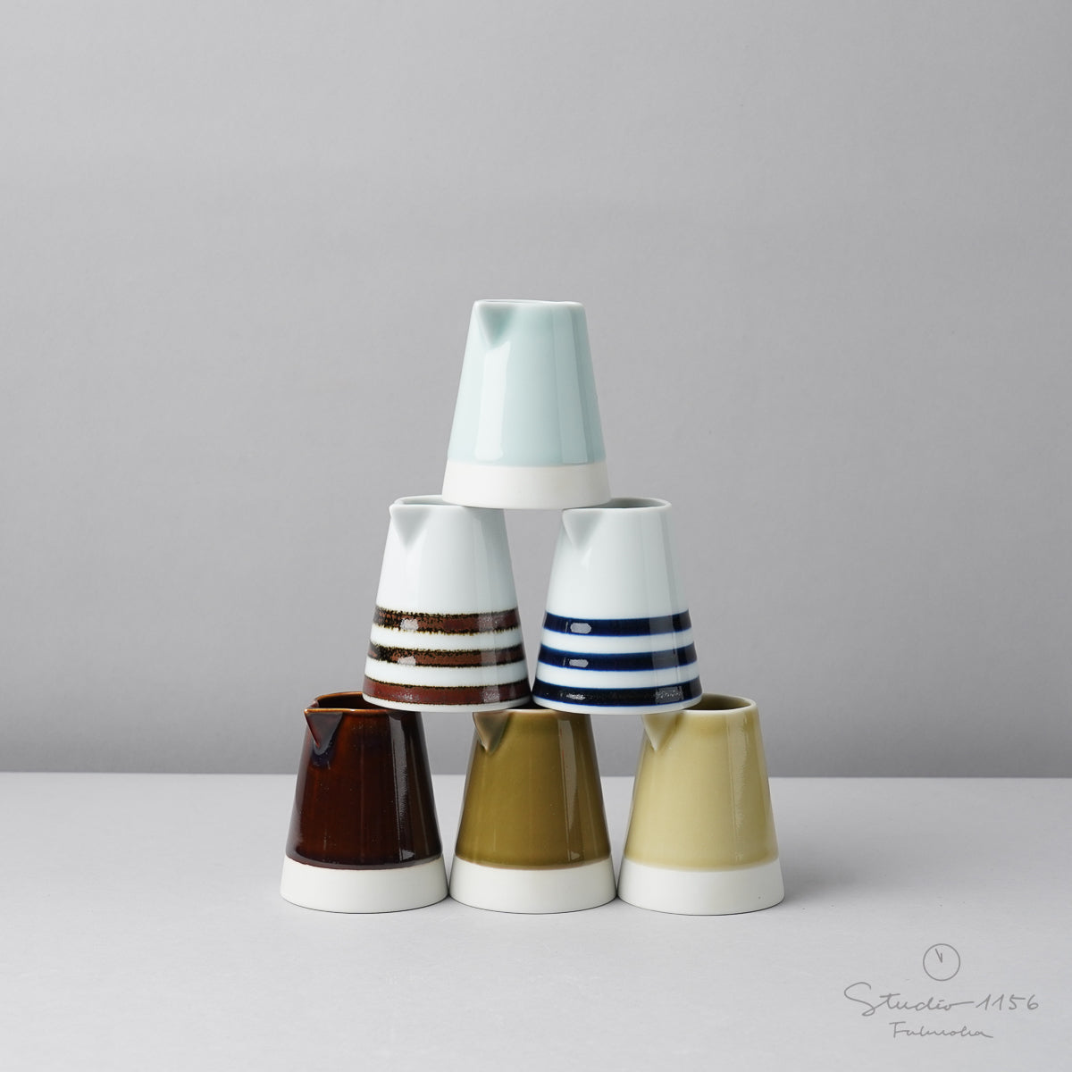 波佐見焼 es creamer (M) ミルクピッチャー 75ml essence Studio1156