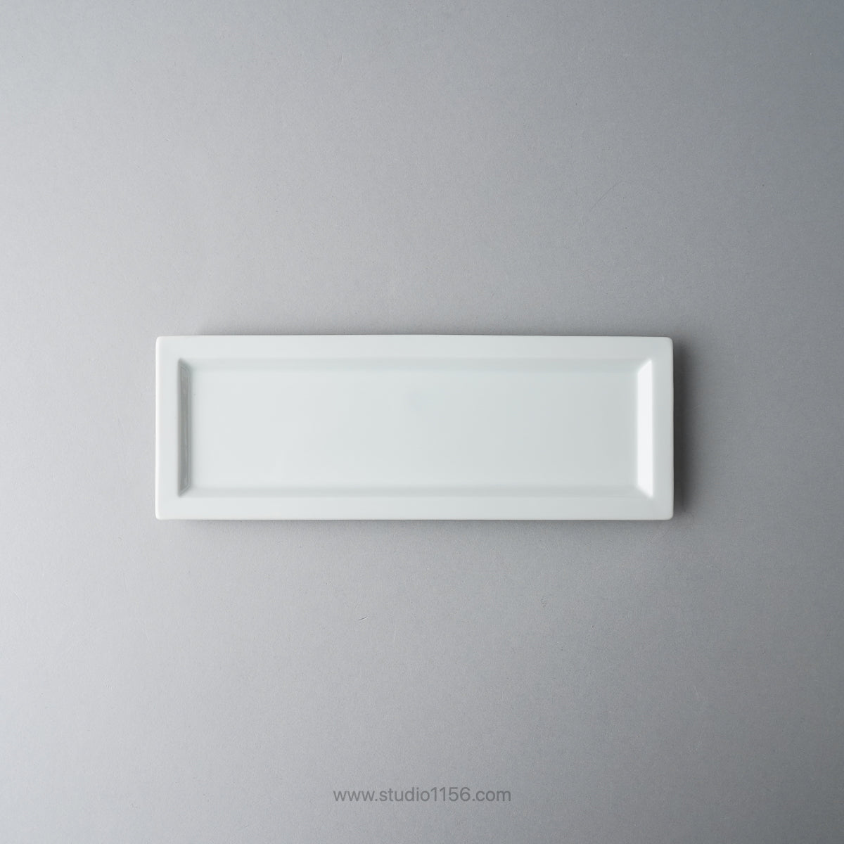 有田焼 染付 長角皿 22.5cm 白磁 Fukusen Studio1156