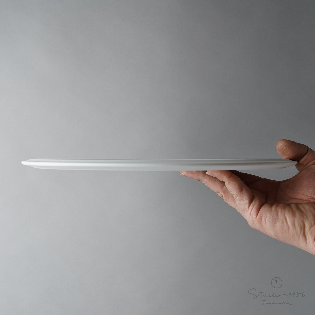 伊万里焼 フラットプレート w/ Rim 31cm Hataman Studio1156