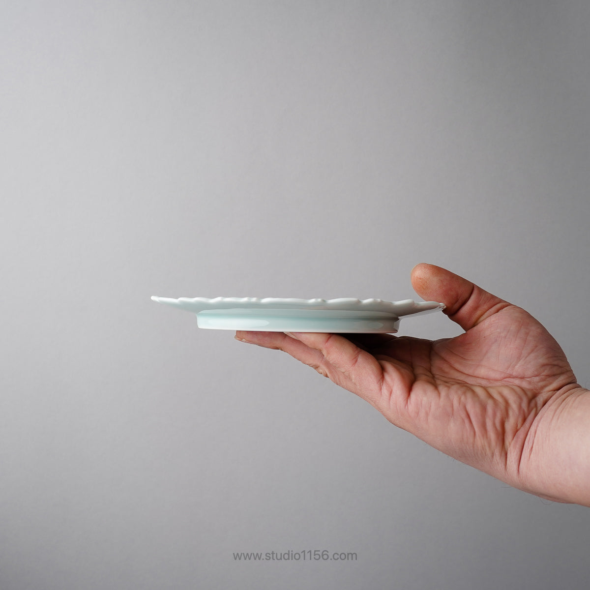 伊万里焼 モイスト 桜尽くし銘々皿 17cm Hataman Studio1156